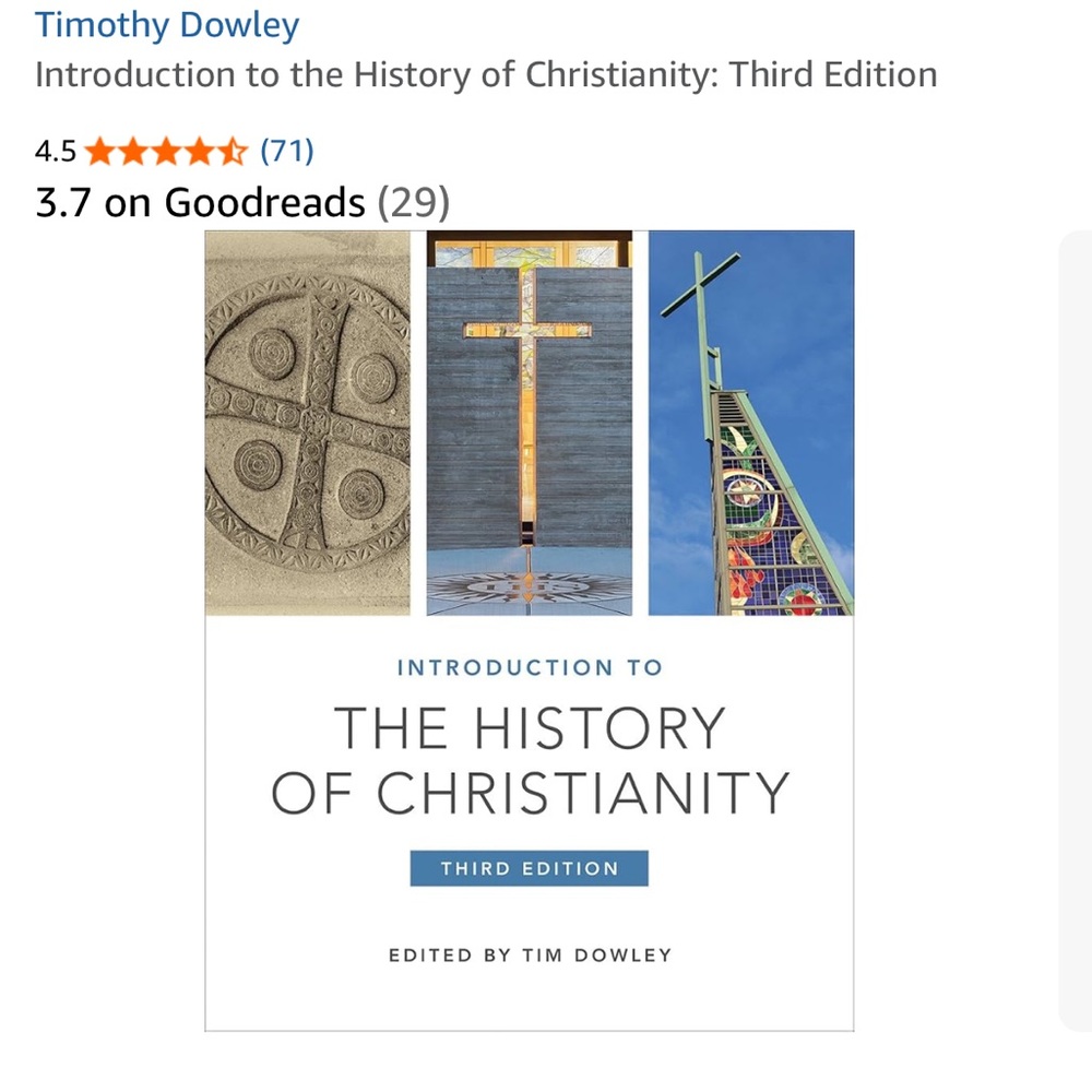 Introduction to the History of Christianity: Third Edition